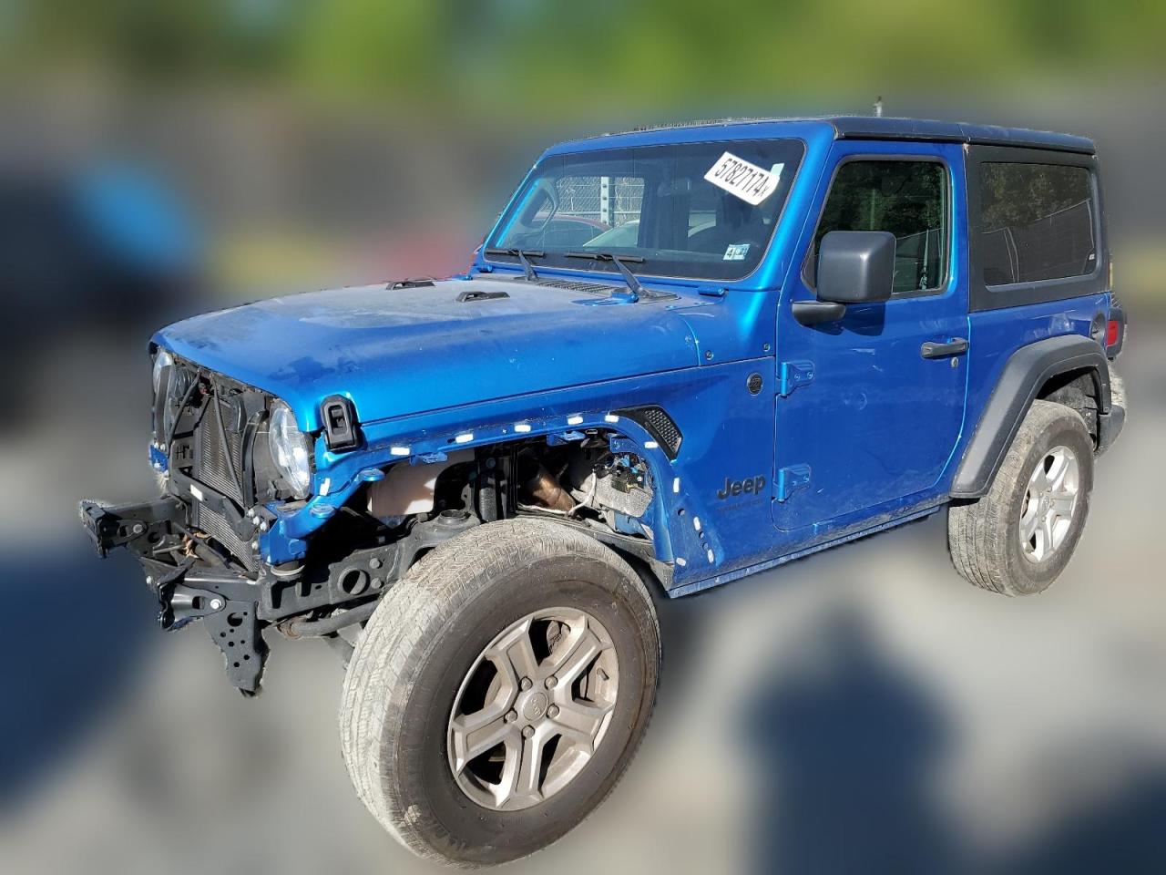 2022 JEEP WRANGLER SPORT VIN:1C4GJXAG9NW166943