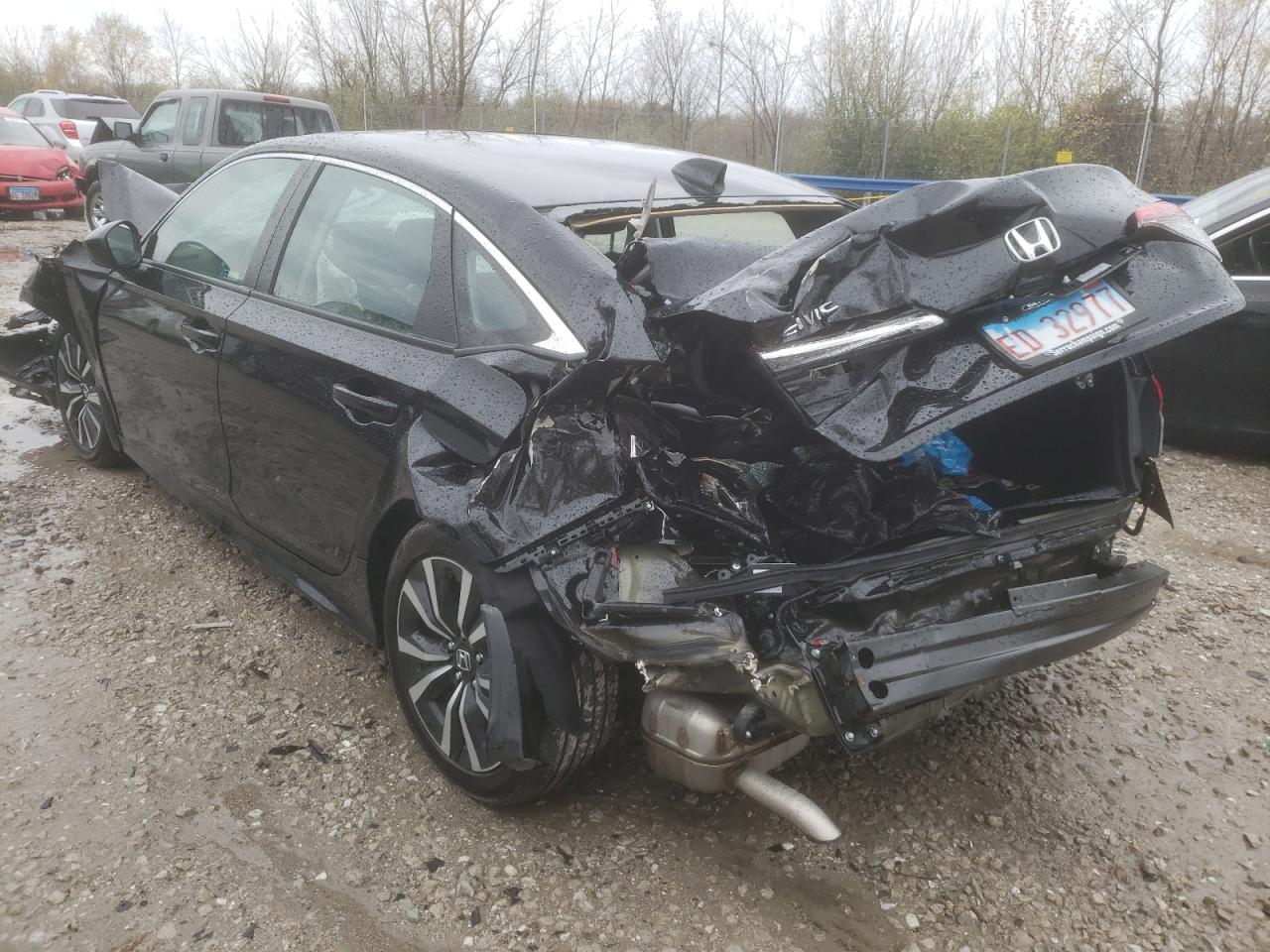 2023 HONDA CIVIC EX VIN:2HGFE1F70PH322117