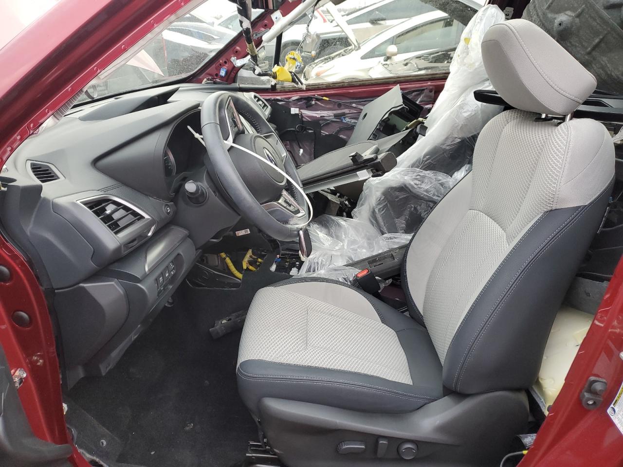 2022 SUBARU FORESTER PREMIUM VIN:JF2SKAEC6NH443677