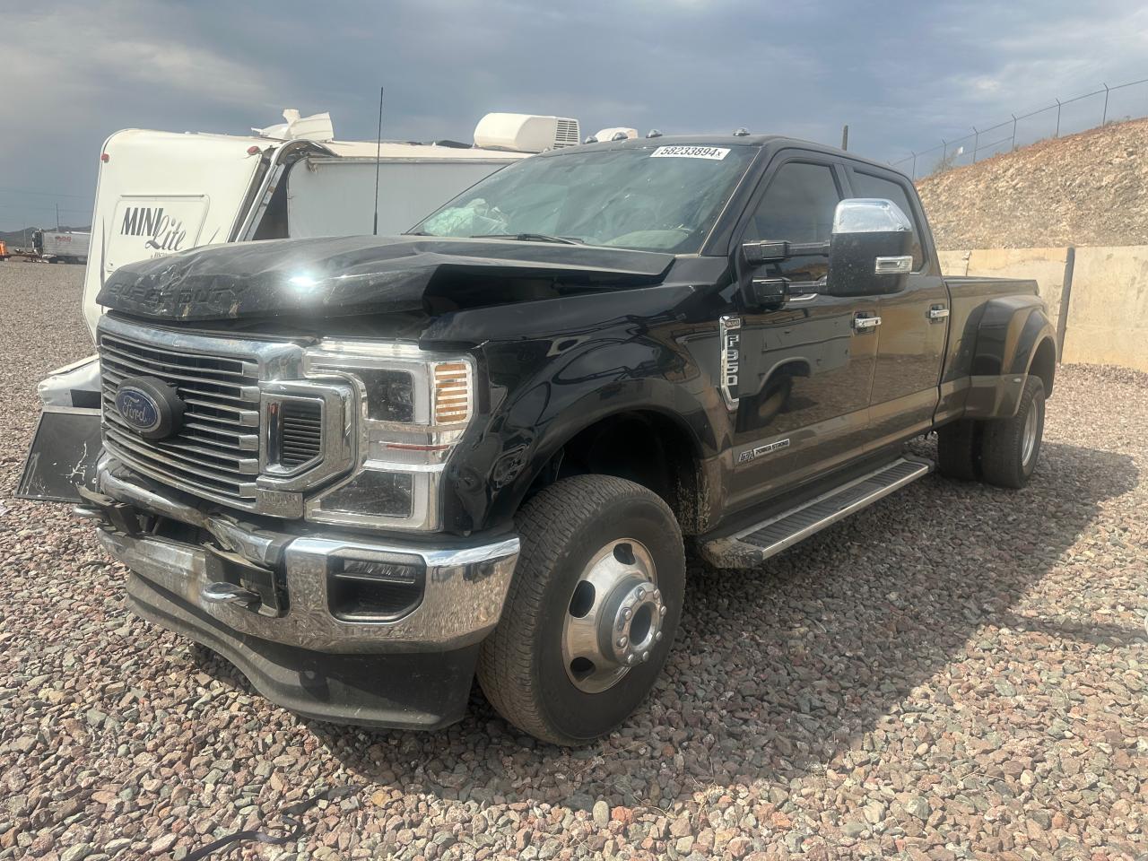 2022 FORD F350 SUPER DUTY VIN:1FT8W3DT0NEF40482