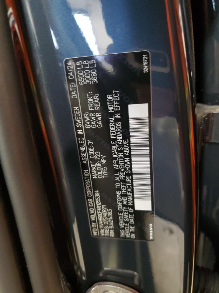 2024 VOLVO XC90 ULTIMATE VIN:YV4H60CF4R1255384