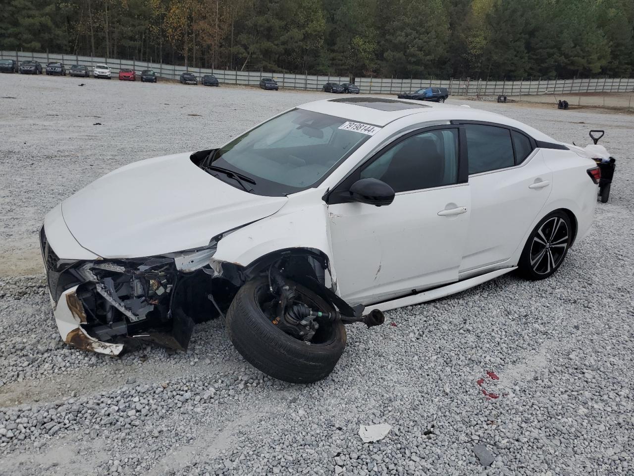 2022 NISSAN SENTRA SR VIN:3N1AB8DV8NY317916
