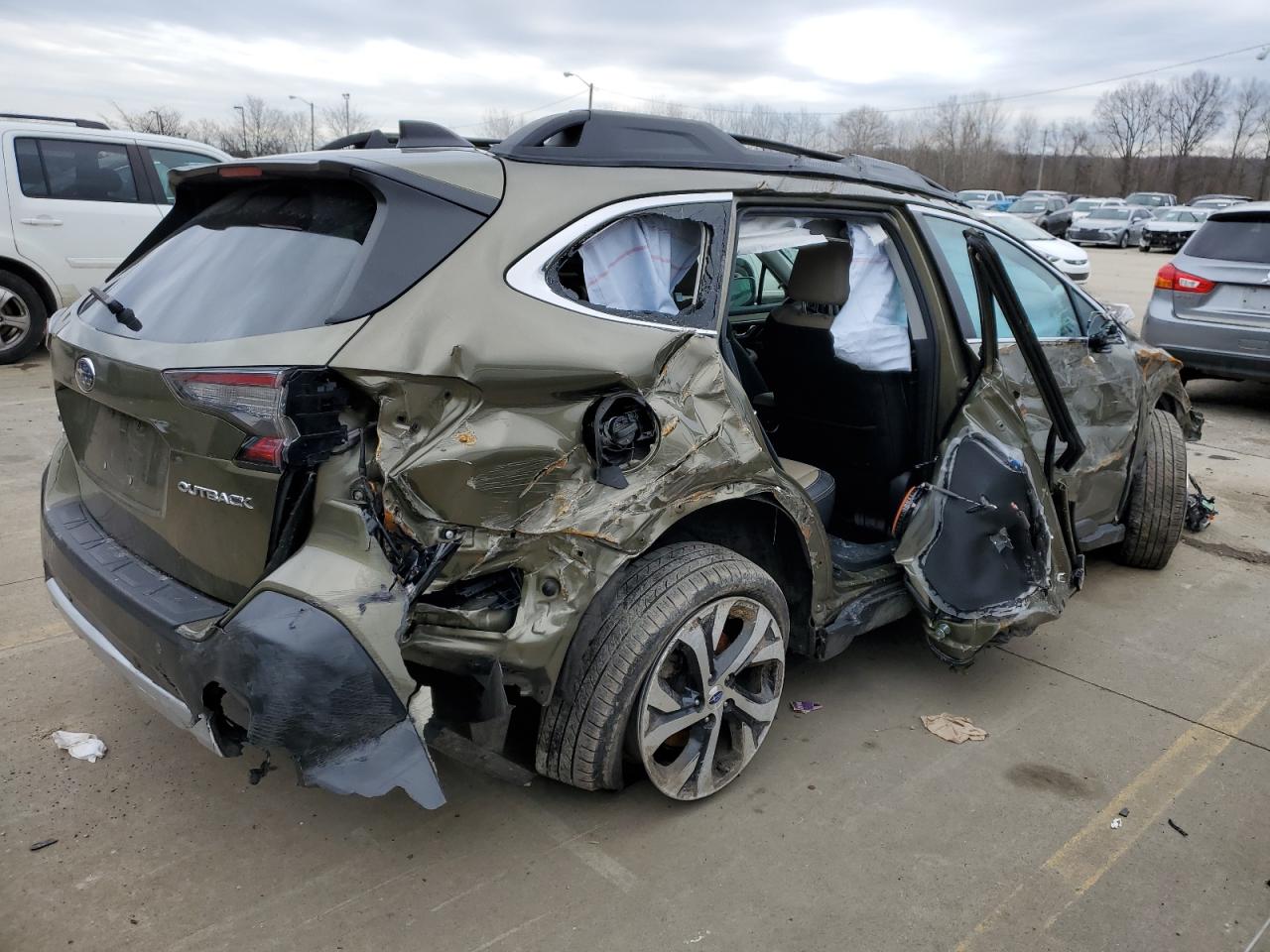 2022 SUBARU OUTBACK LIMITED VIN:4S4BTAMC1N3106985