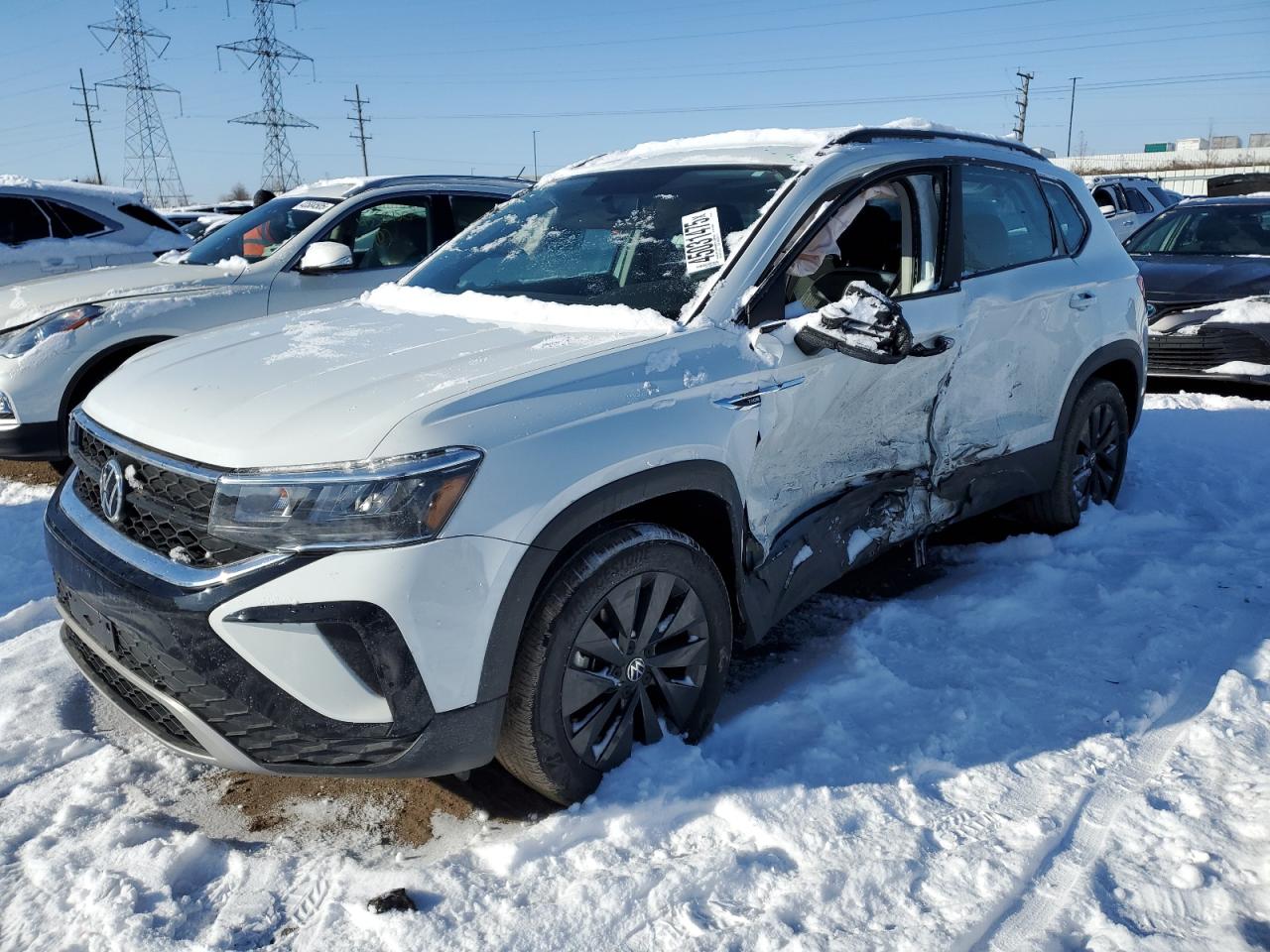 2022 VOLKSWAGEN TAOS S VIN:3VVAX7B27NM077185