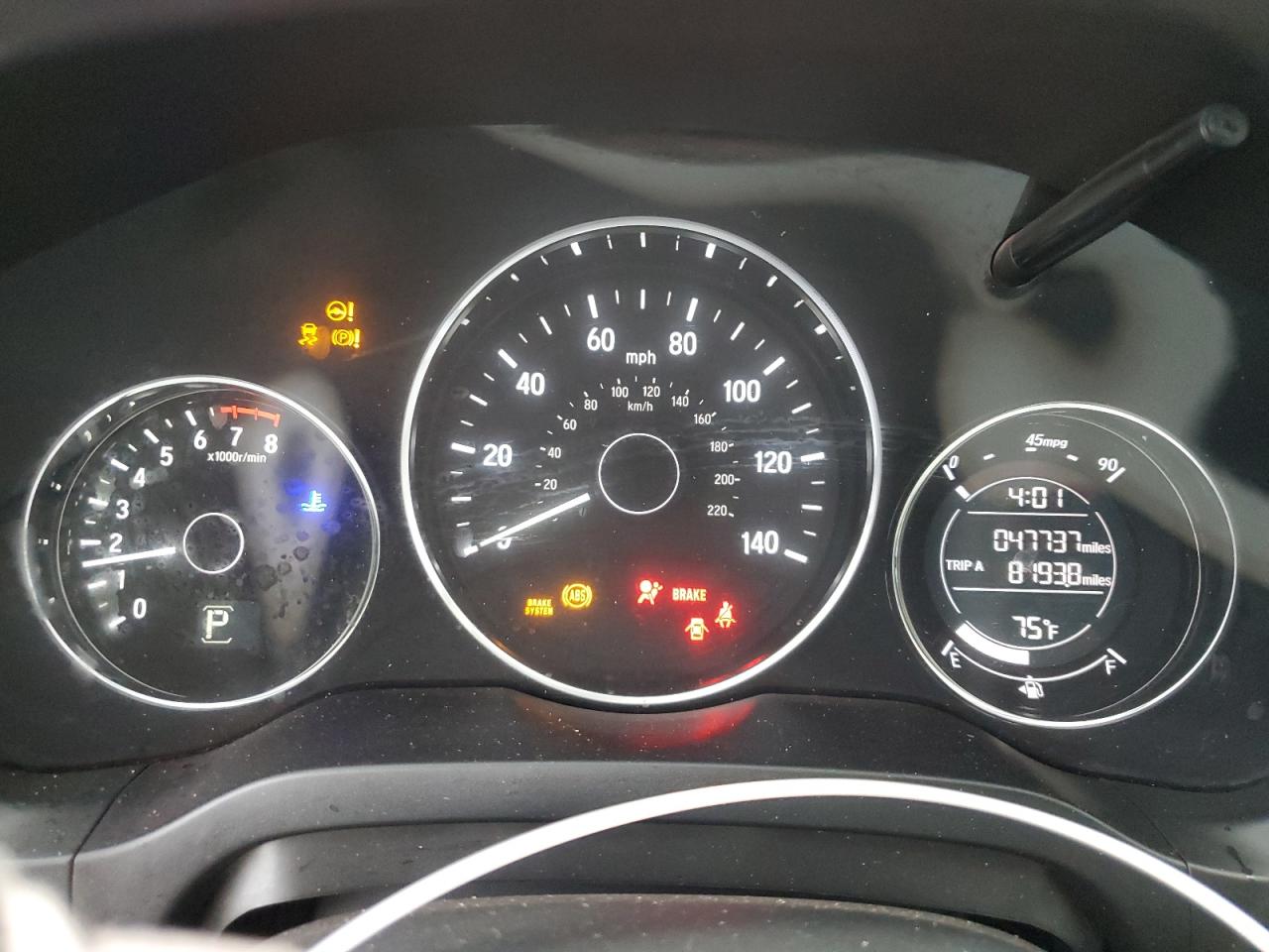 2022 HONDA HR-V SPORT VIN:3CZRU6H11NM745320