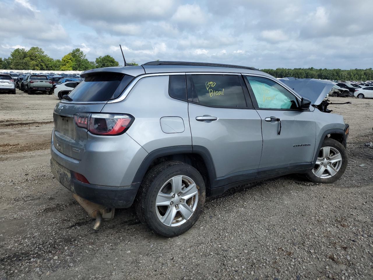 2022 JEEP COMPASS LATITUDE VIN:3C4NJCBB8NT109593