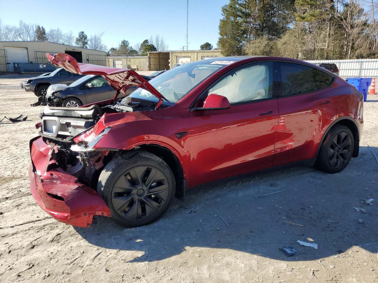 2024 TESLA MODEL Y  VIN:7SAYGDEE8RA308557