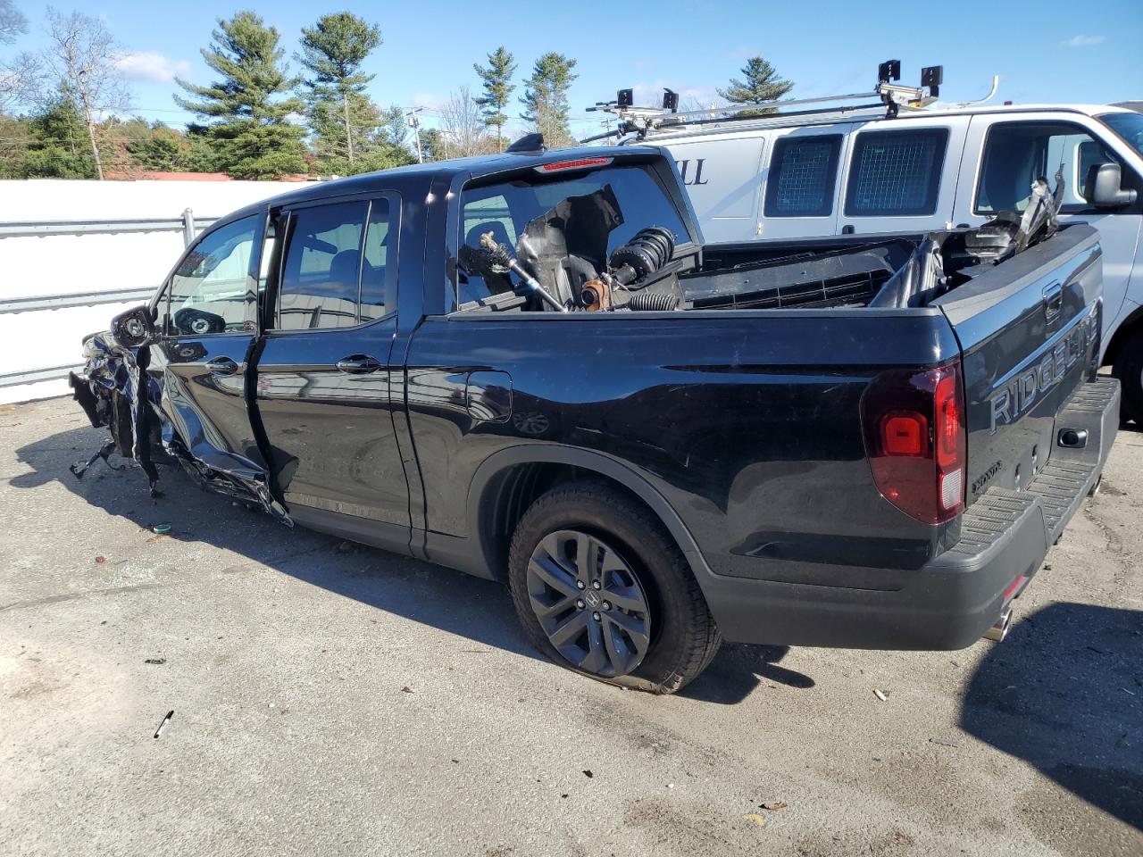 2024 HONDA RIDGELINE SPORT VIN:5FPYK3F16RB029541