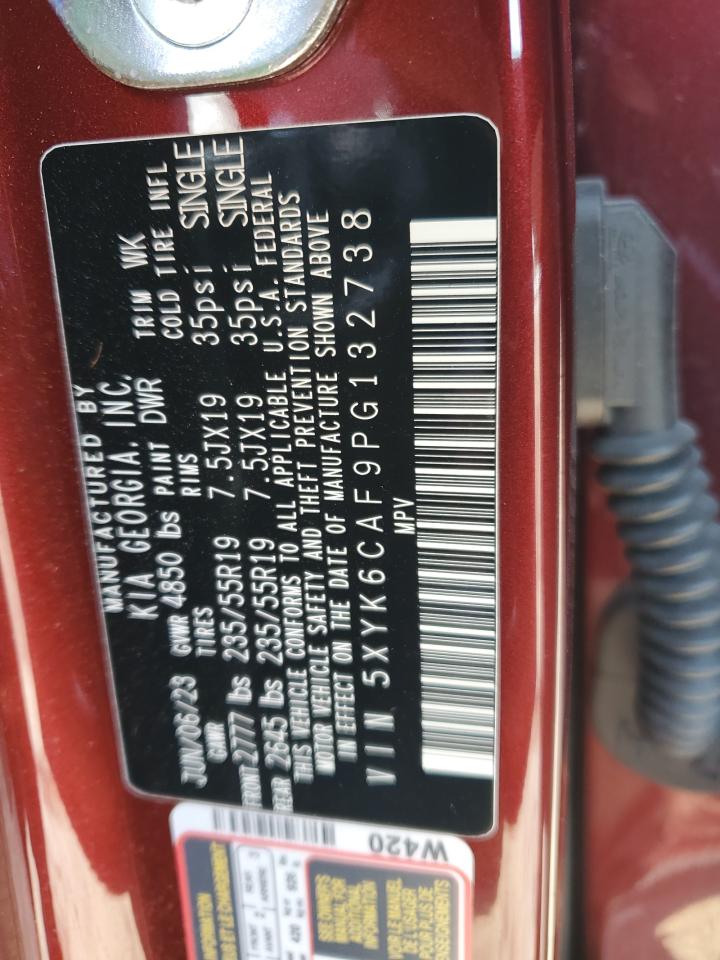 2023 KIA SPORTAGE X LINE VIN:5XYK6CAF9PG132738