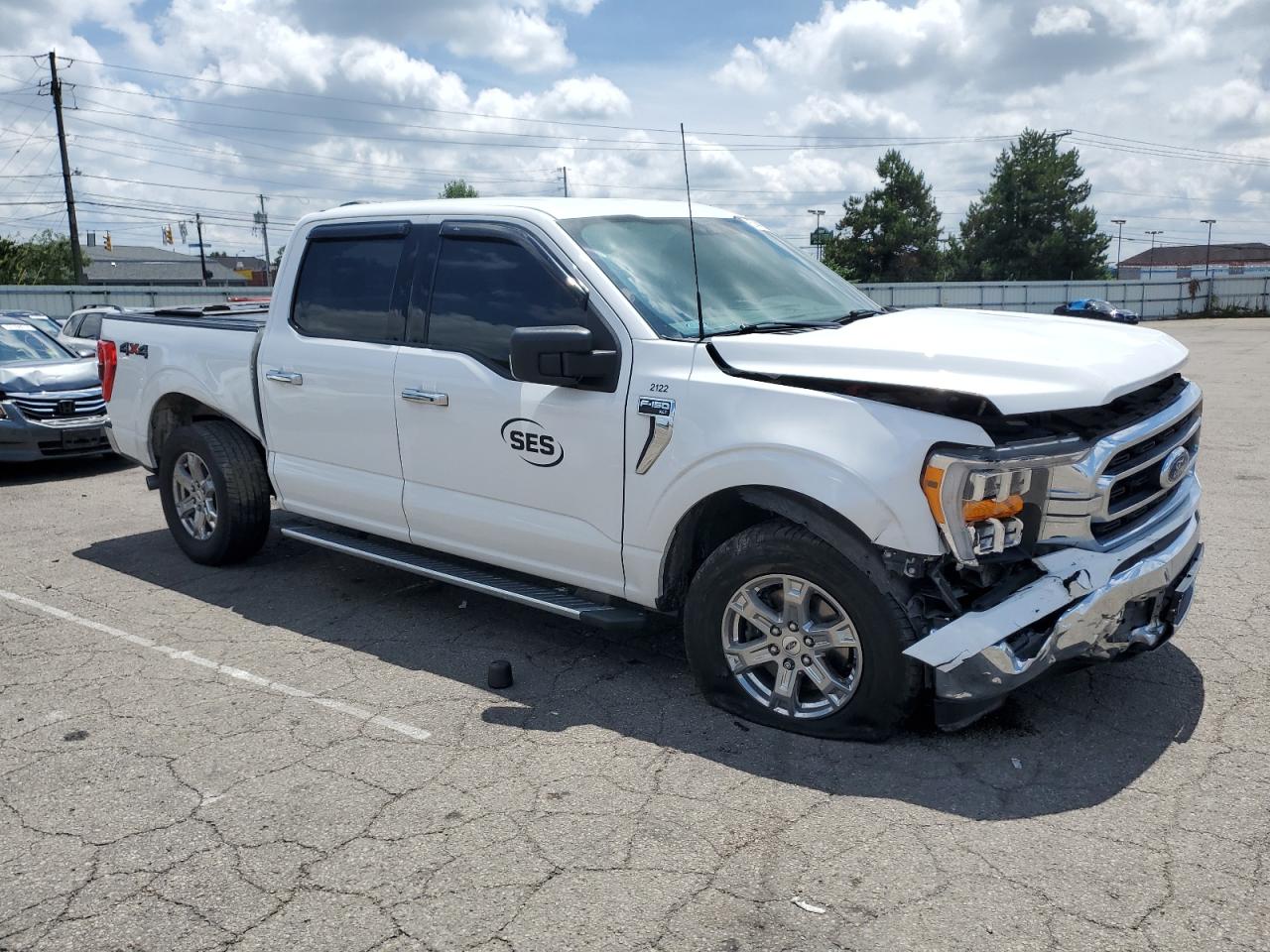 2022 FORD F150 SUPERCREW VIN:1FTEW1EP2NKD36549