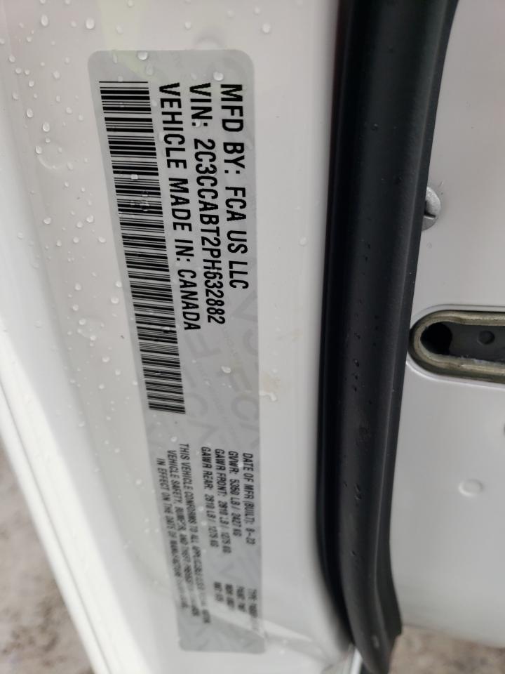 2023 CHRYSLER 300 S VIN:2C3CCABT2PH632882