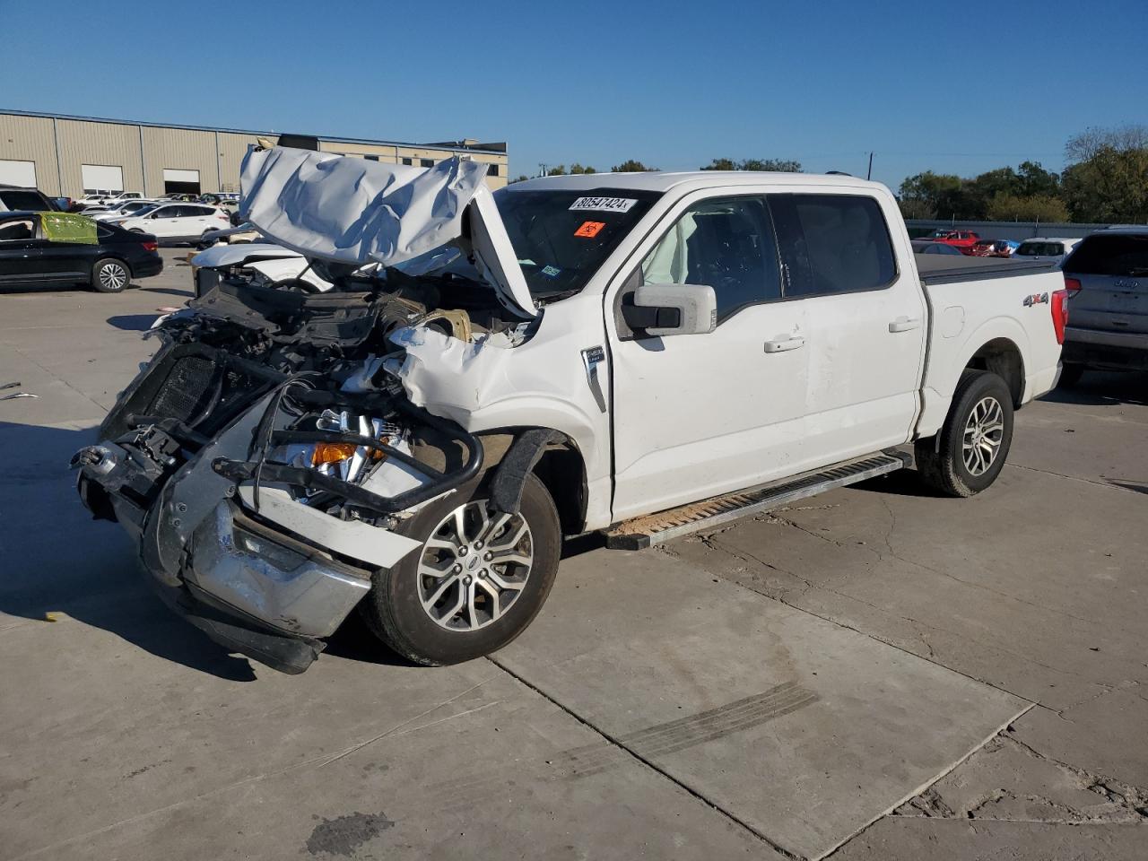 2022 FORD F150 SUPERCREW VIN:1FTEW1EP8NKD44400