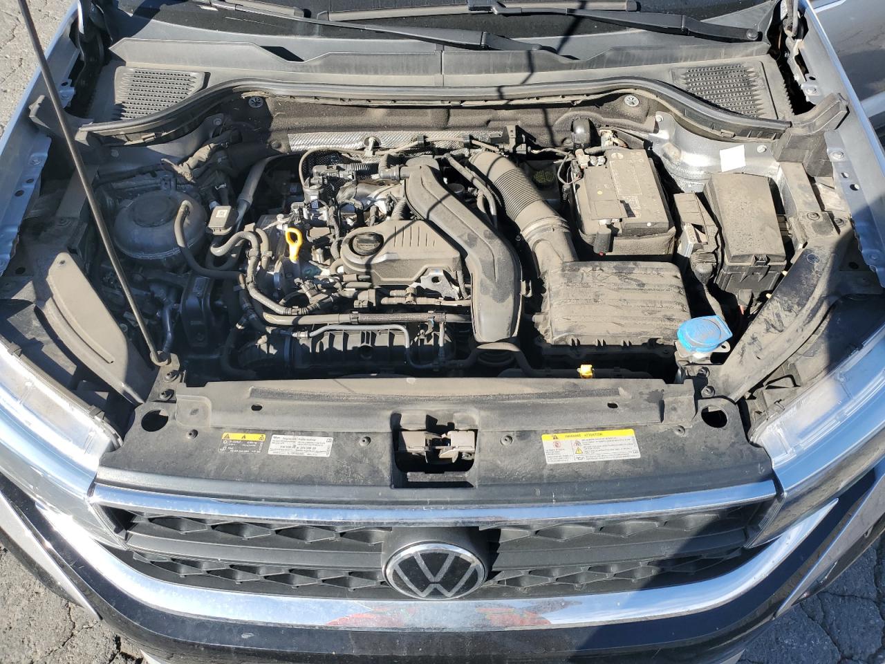 2022 VOLKSWAGEN TAOS SE VIN:3VVTX7B28NM075308