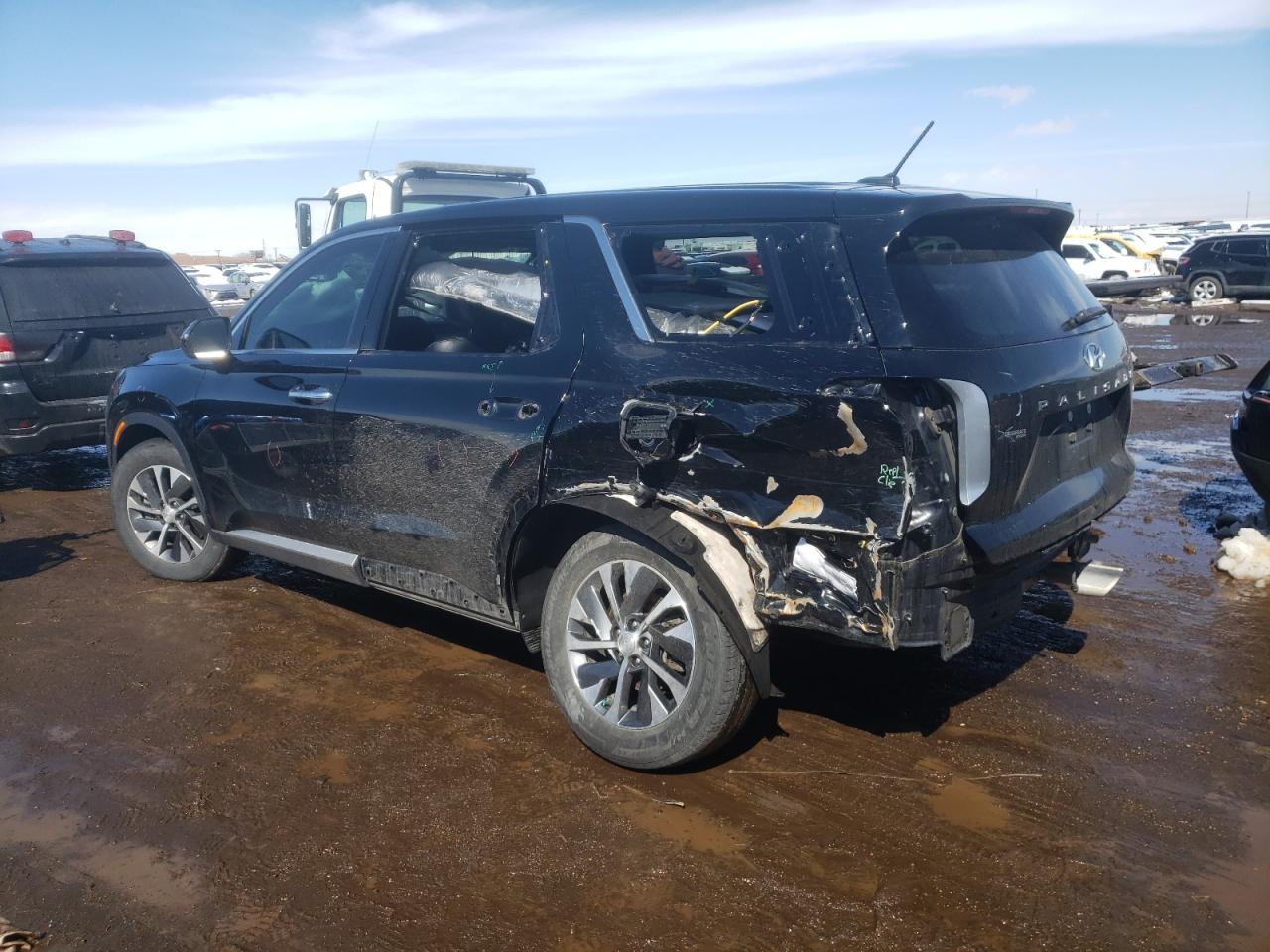 2022 HYUNDAI PALISADE SEL VIN:KM8R2DHEXNU415119