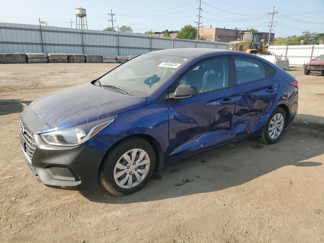 2022 HYUNDAI ACCENT SE VIN:3KPC24A64NE154436