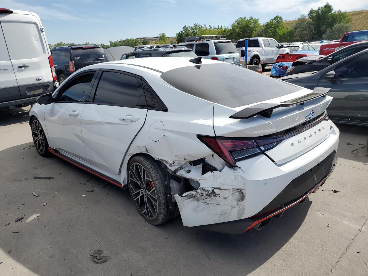 2022 HYUNDAI ELANTRA N  VIN:KMHLW4AK2NU005943