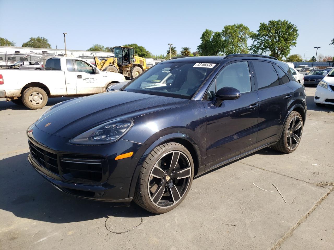2022 PORSCHE CAYENNE TURBO VIN:WP1AF2AY0NDA44162