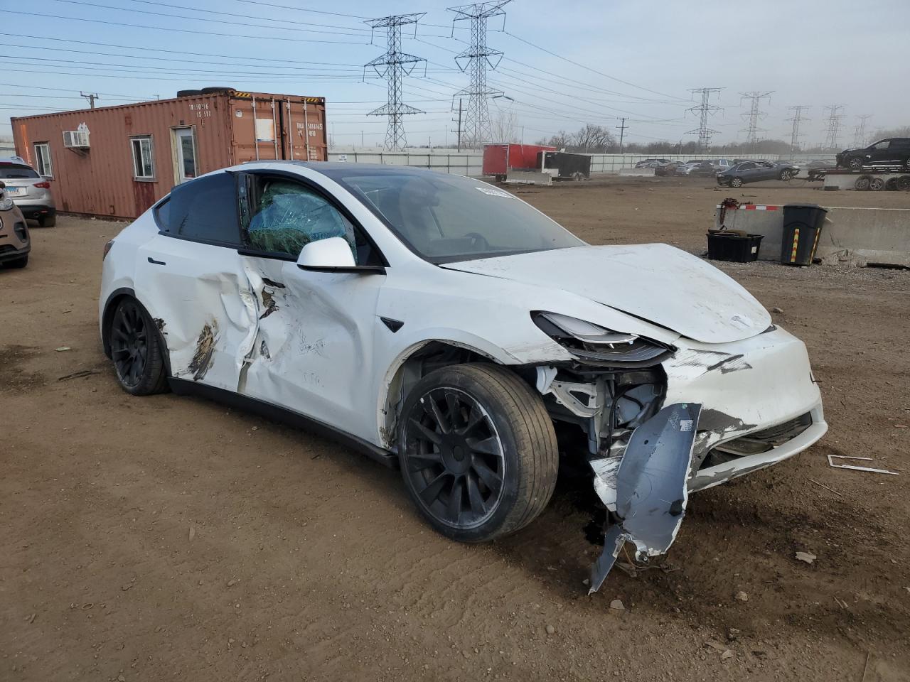2022 TESLA MODEL Y  VIN:7SAYGAEE1NF540574