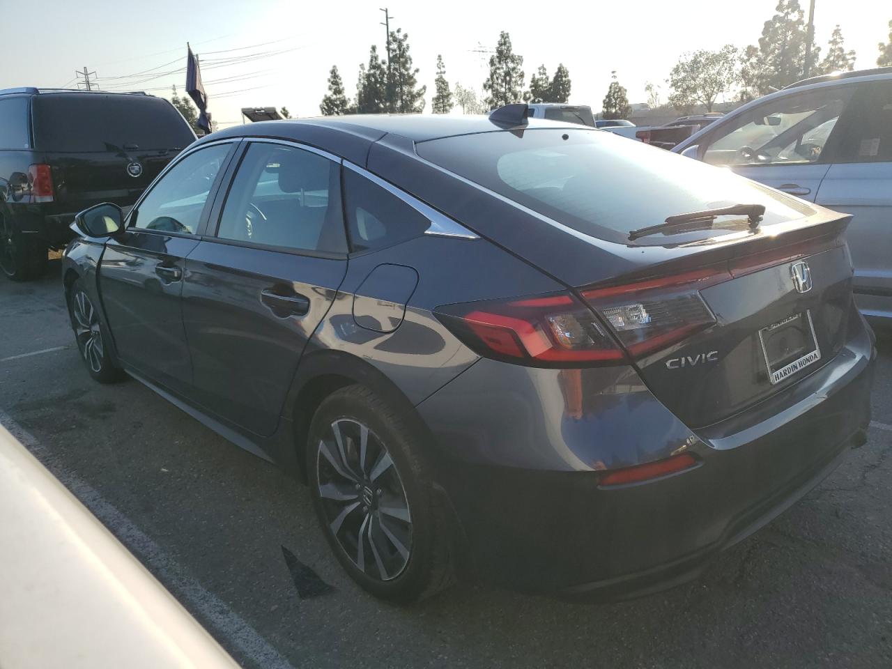 2022 HONDA CIVIC EXL VIN:19XFL1H73NE008178