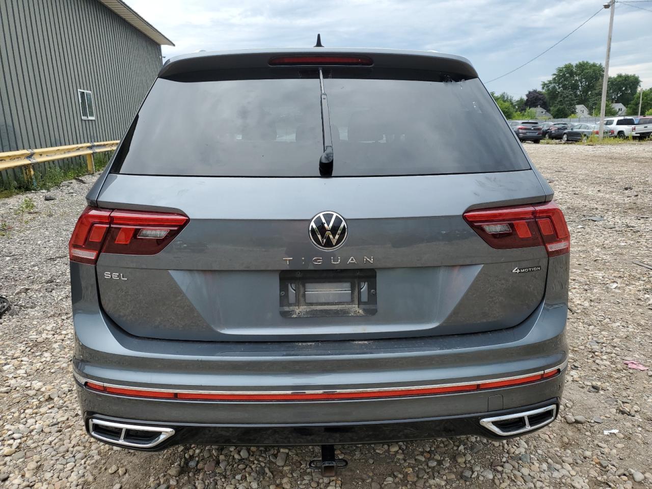 2022 VOLKSWAGEN TIGUAN SEL R-LINE VIN:3VV4B7AX3NM068766