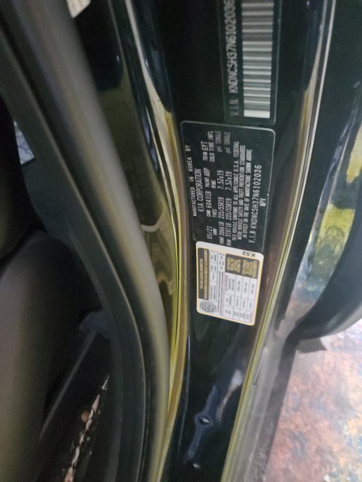 2022 KIA CARNIVAL EX VIN:KNDNC5H37N6102036