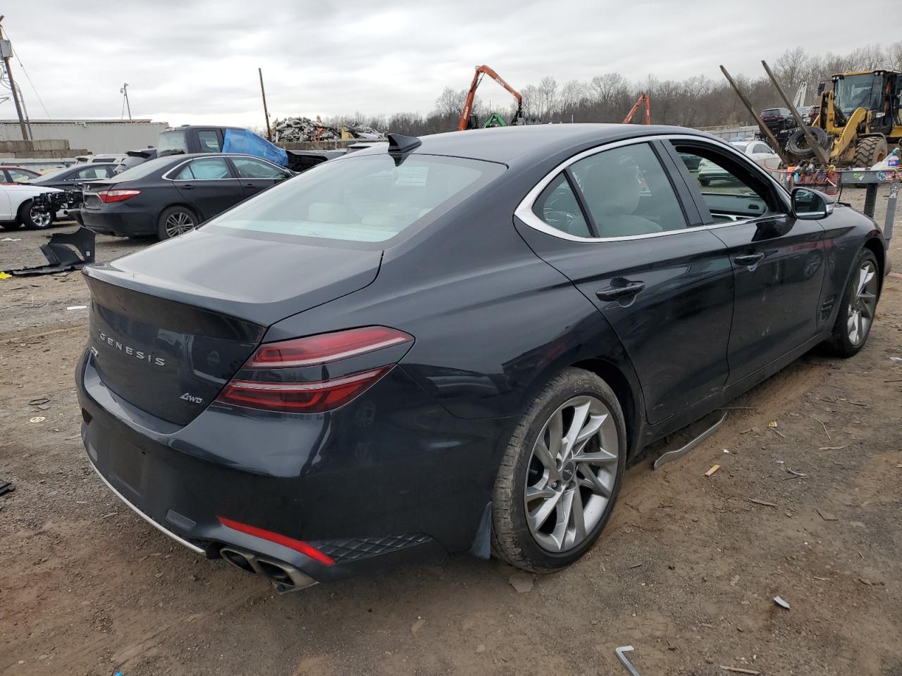 2022 GENESIS G70 BASE VIN:KMTG34TA5NU098459