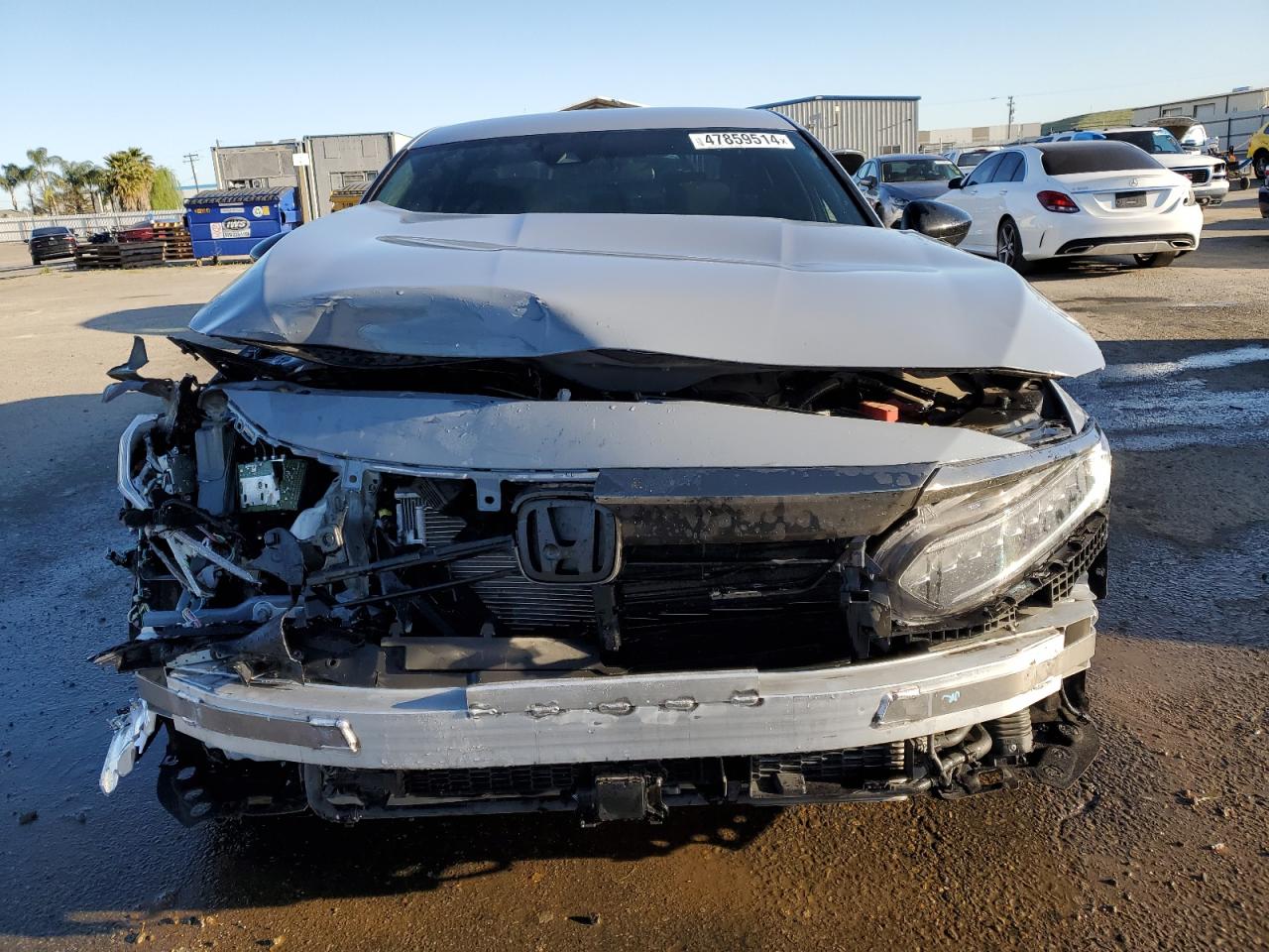 2022 HONDA ACCORD HYBRID SPORT VIN:1HGCV3F28NA043545