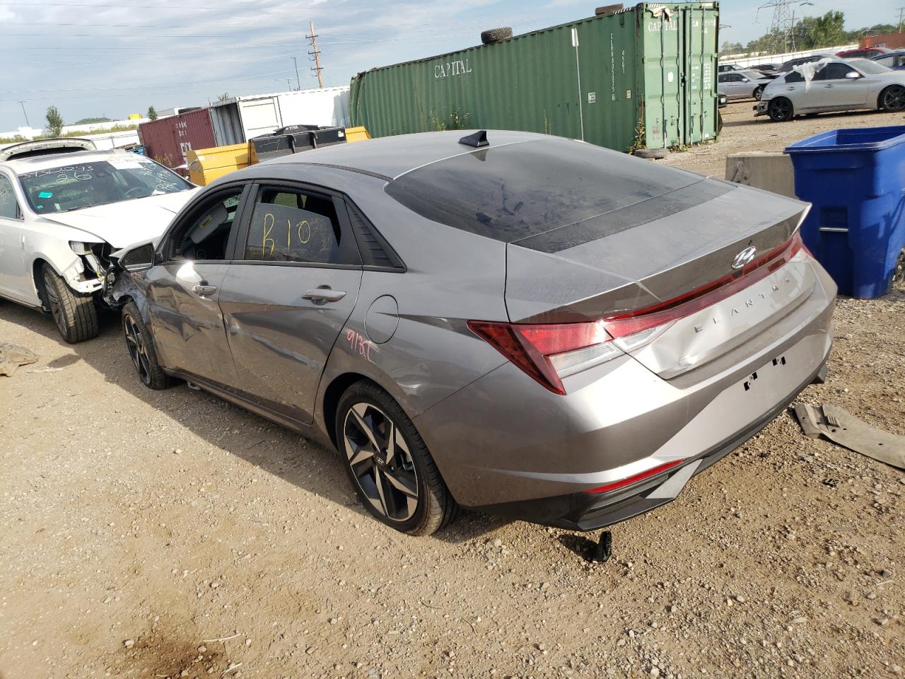 2023 HYUNDAI ELANTRA SEL VIN:KMHLS4AG6PU597440