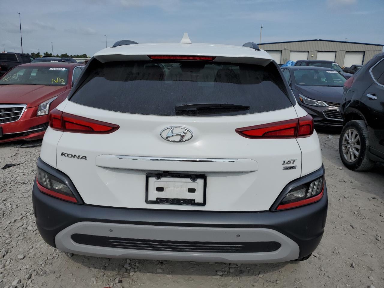 2022 HYUNDAI KONA LIMITED VIN:KM8K5CA38NU908566