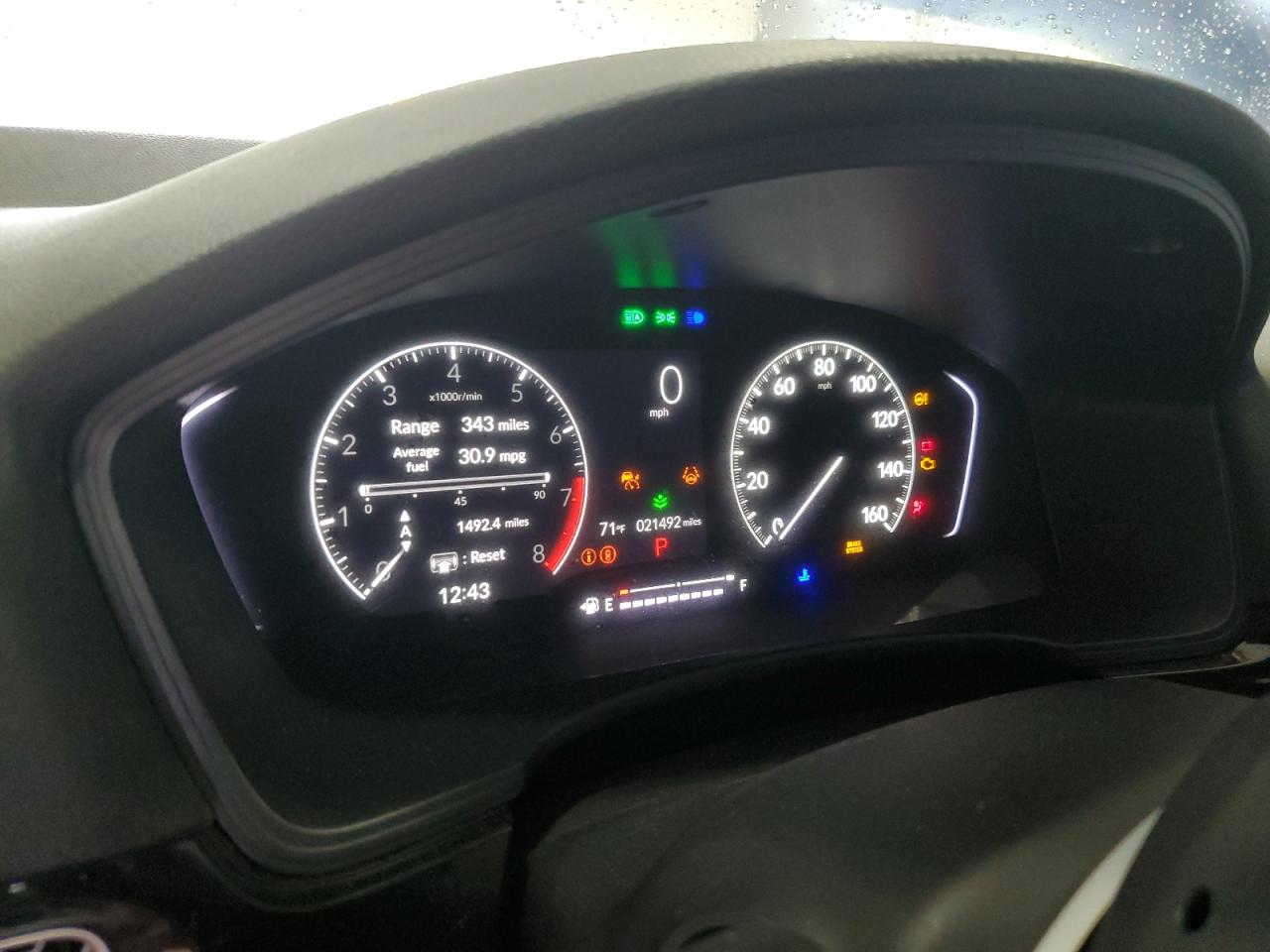 2023 HONDA CIVIC LX VIN:2HGFE2F27PH542414