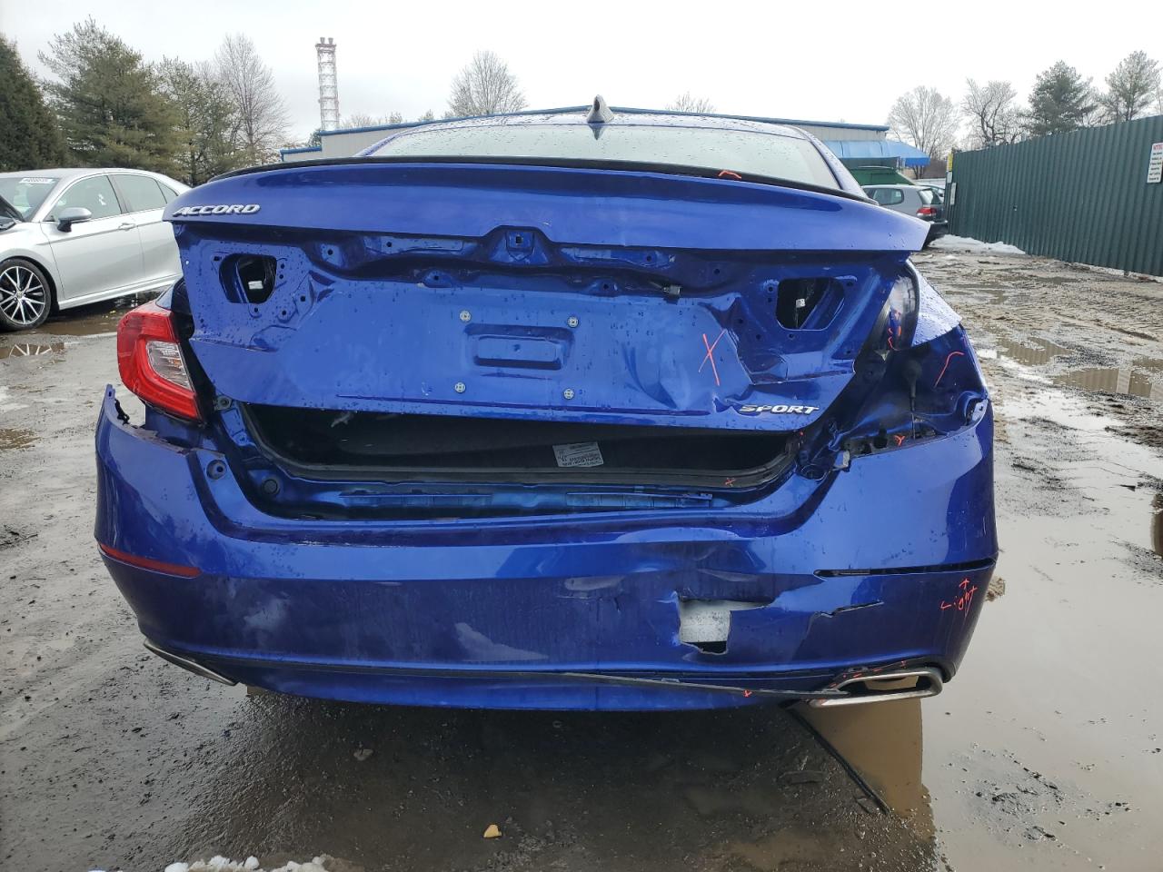 2022 HONDA ACCORD SPORT VIN:1HGCV1F38NA086506