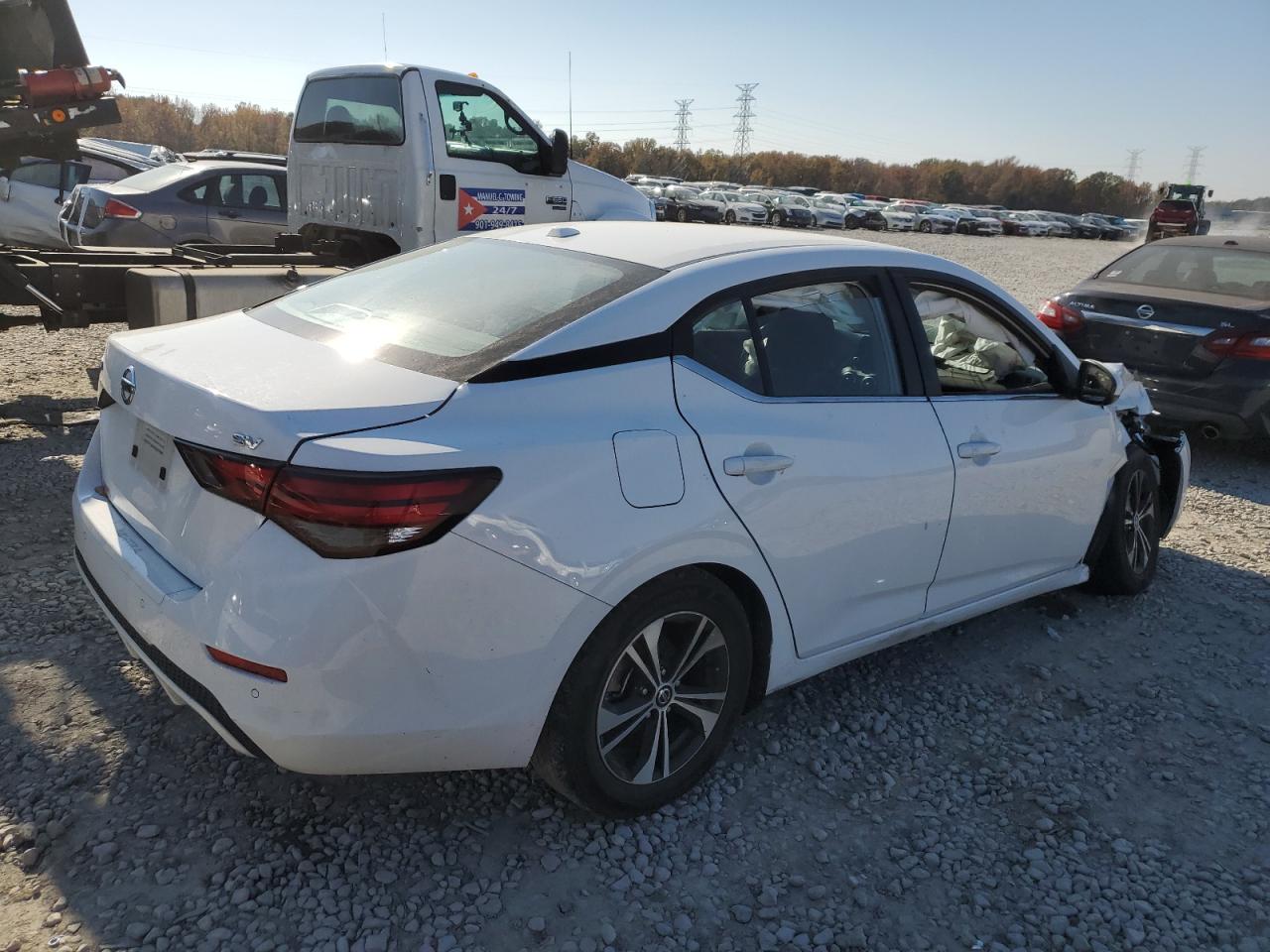 2022 NISSAN SENTRA SV VIN:3N1AB8CV9NY318736