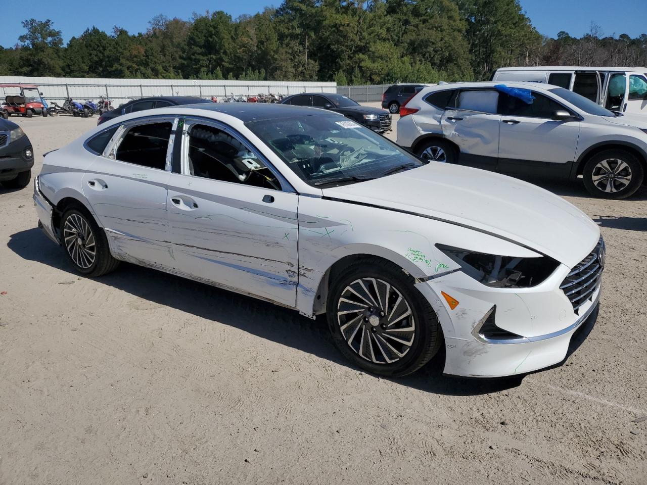 2022 HYUNDAI SONATA HYBRID VIN:KMHL54JJ4NA038261