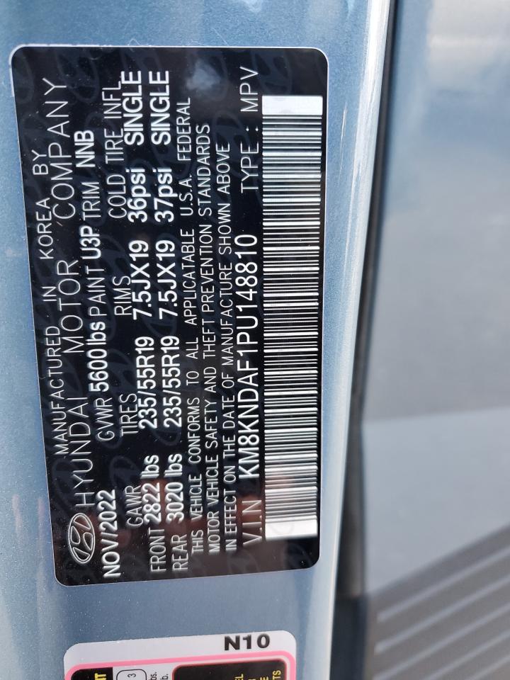 2023 HYUNDAI IONIQ 5 SEL VIN:KM8KNDAF1PU148810