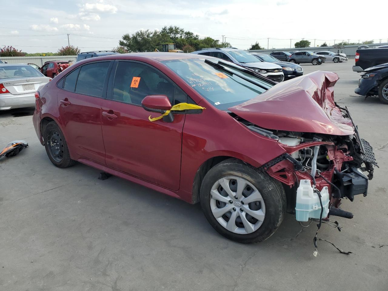 2022 TOYOTA COROLLA LE VIN:JTDEPMAE2NJ202911