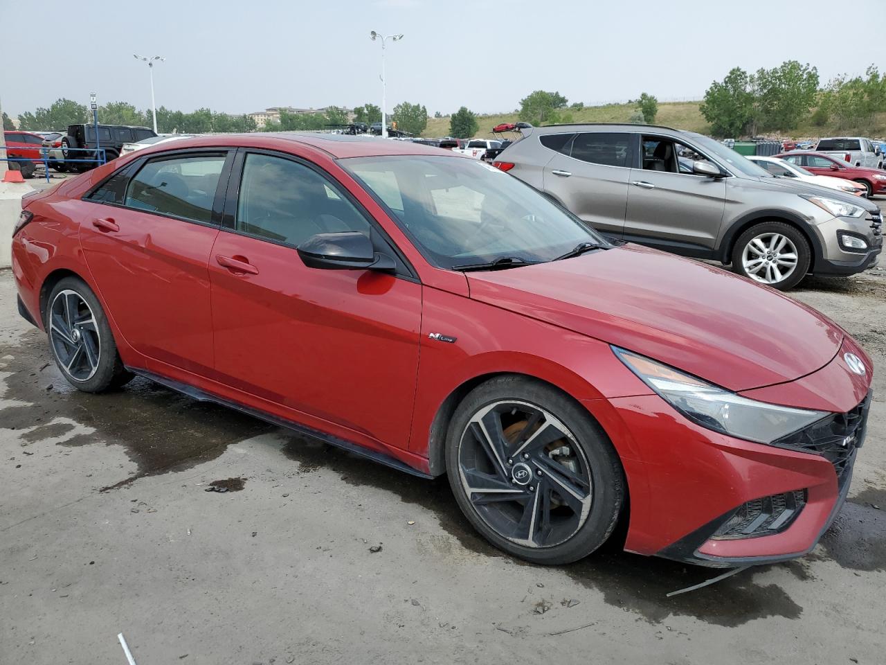 2022 HYUNDAI ELANTRA N LINE VIN:KMHLR4AF1NU239727