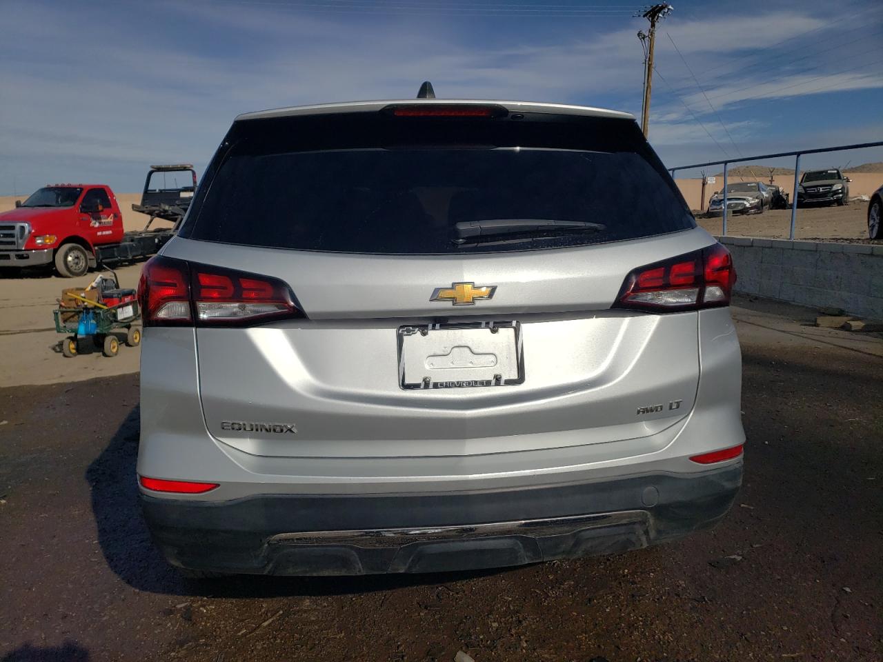 2022 CHEVROLET EQUINOX LT VIN:3GNAXUEV2NL100582