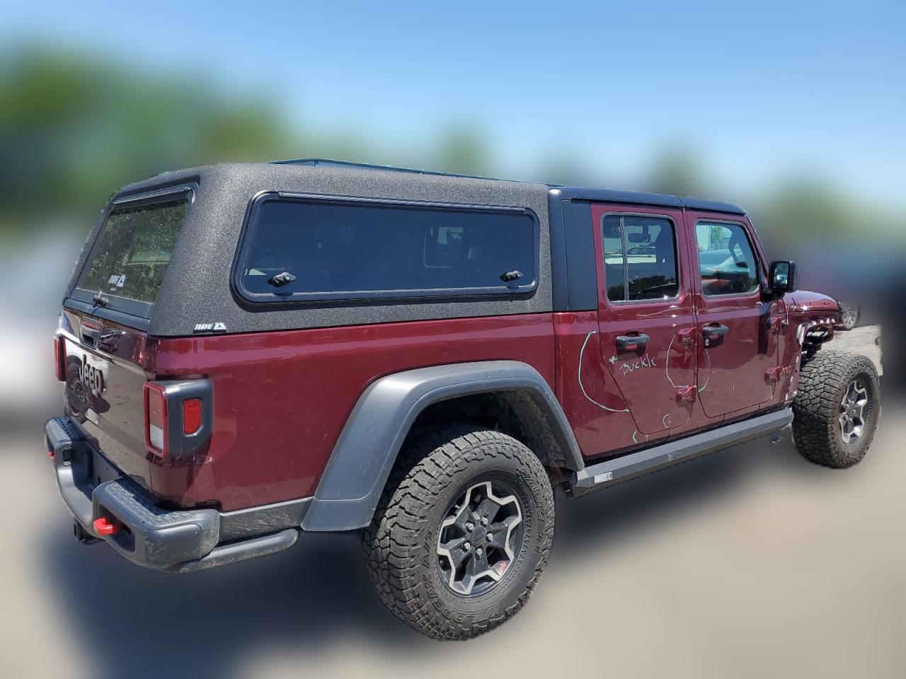 2022 JEEP GLADIATOR RUBICON VIN:1C6JJTBG8NL110496