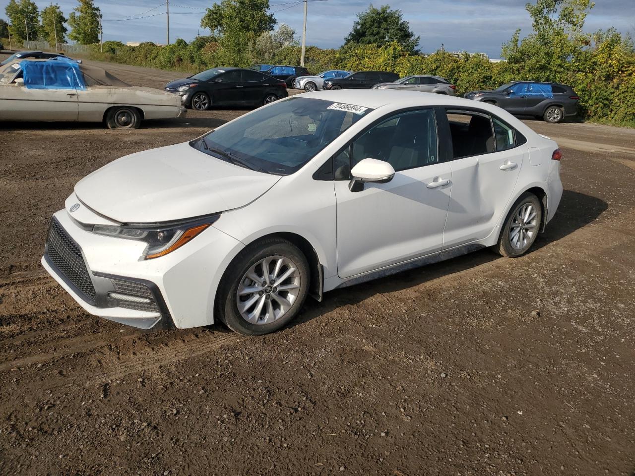 2022 TOYOTA COROLLA SE VIN:5YFB4MBE4NP137016