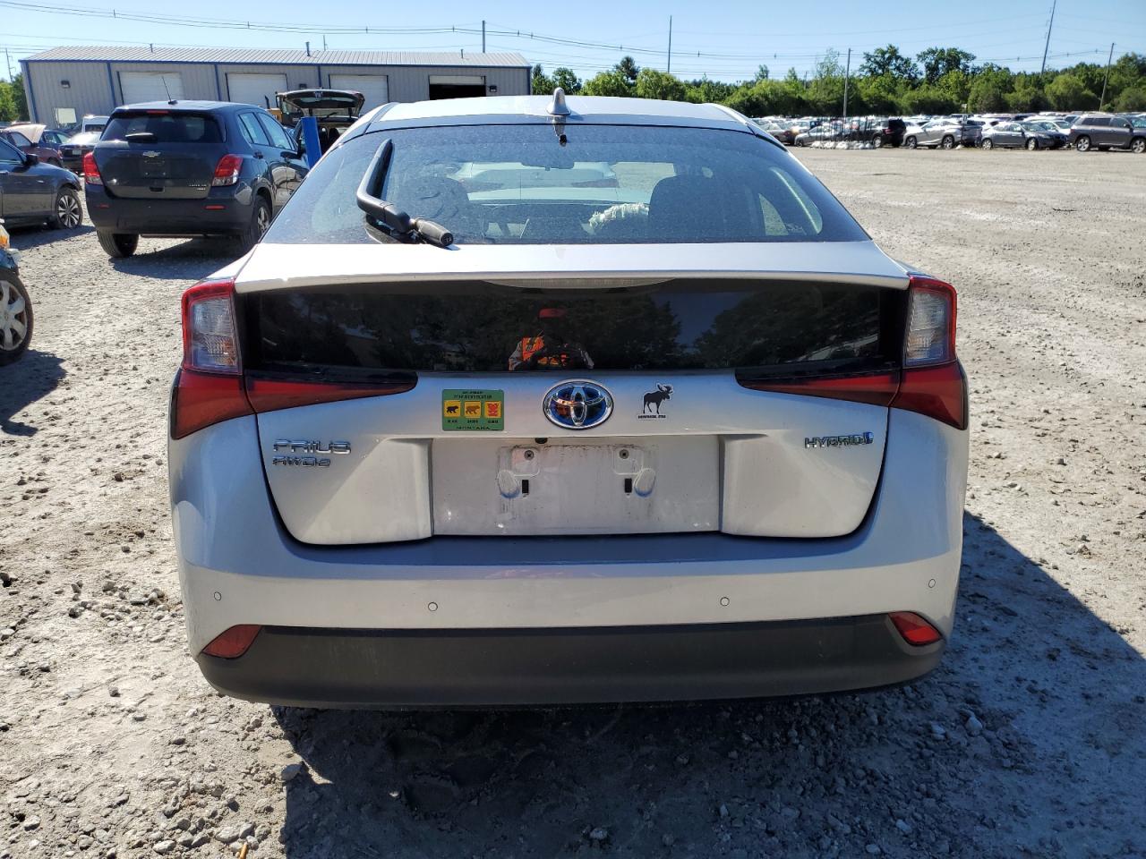 2022 TOYOTA PRIUS LE VIN:JTDL9MFU5N3033425