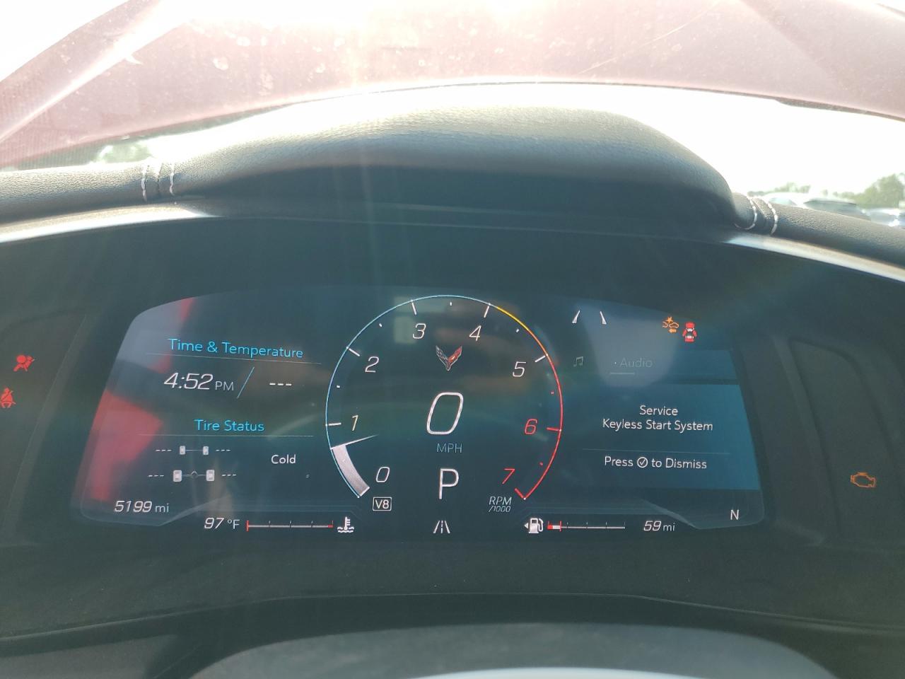 2024 CHEVROLET CORVETTE STINGRAY 1LT VIN:1G1YA2D49R5123569