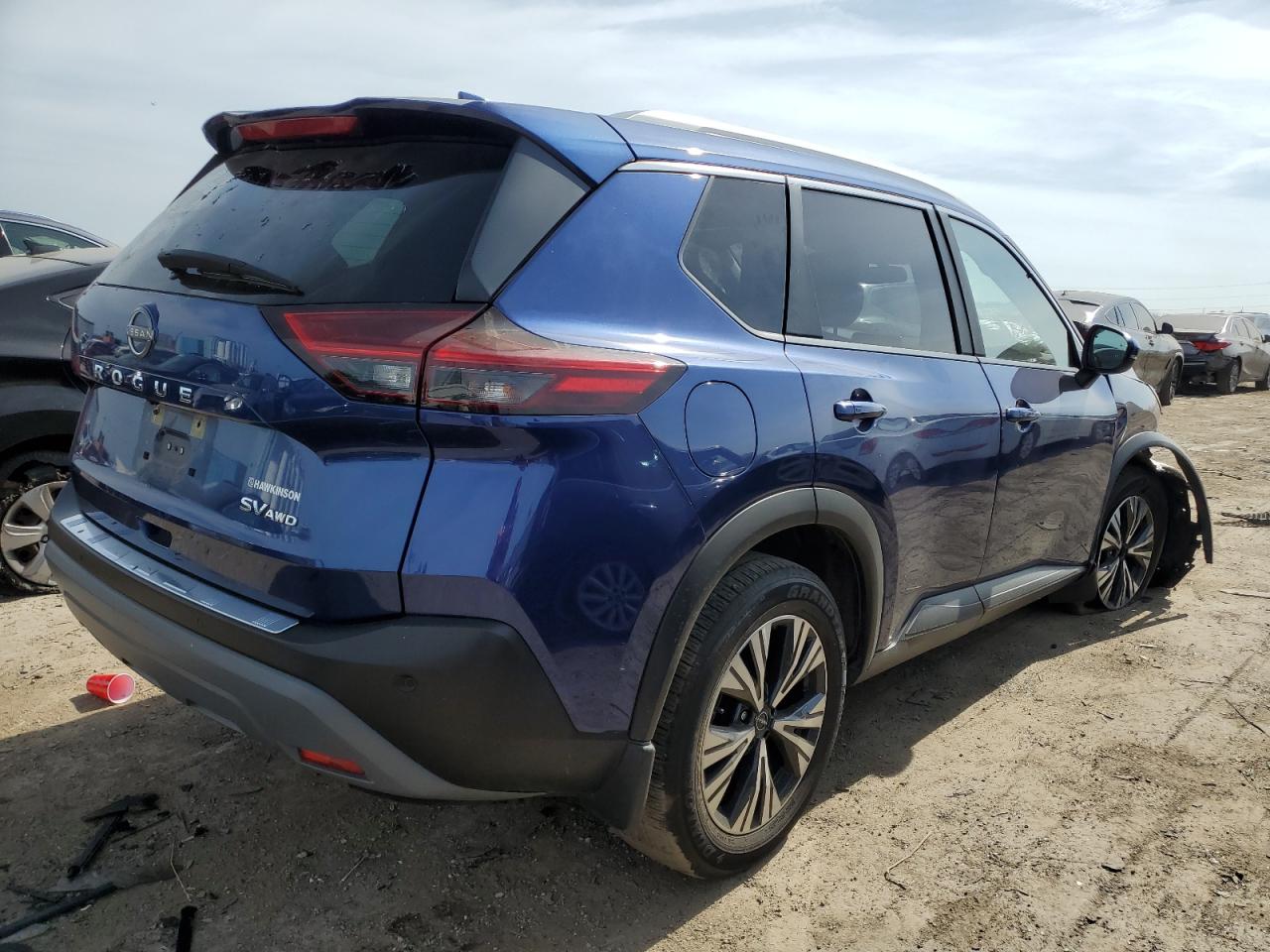 2022 NISSAN ROGUE SV VIN:JN8BT3BB7NW338603