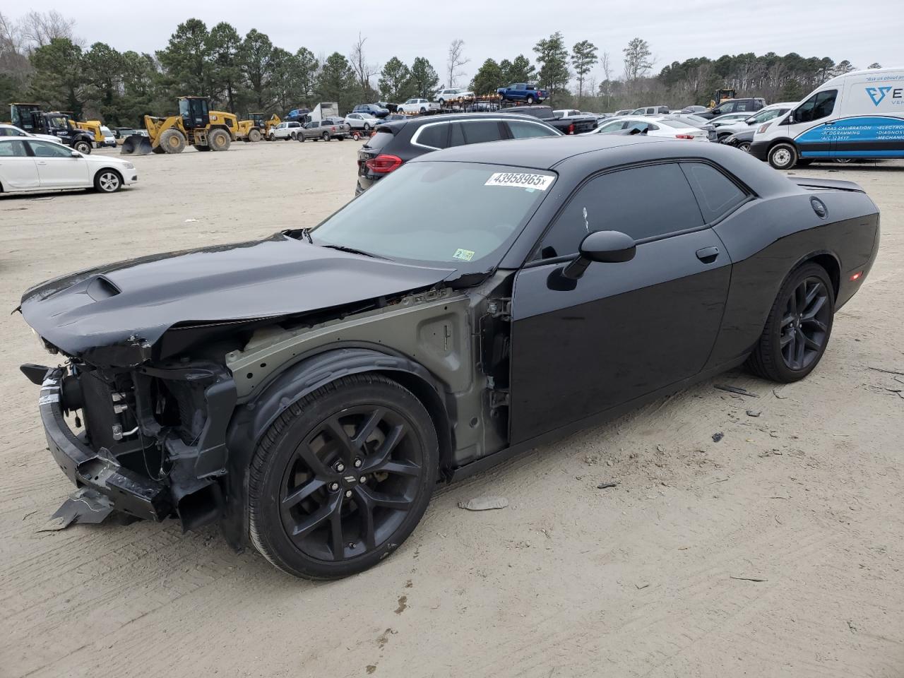 2022 DODGE CHALLENGER GT VIN:2C3CDZJG9NH122476