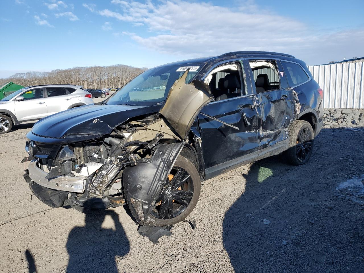 2022 HONDA PILOT SE VIN:5FNYF6H25NB000434