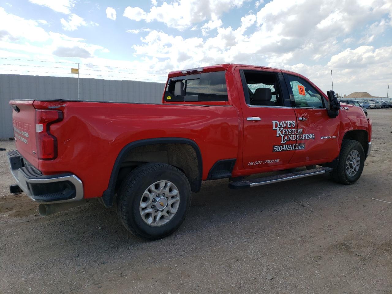 2022 CHEVROLET SILVERADO K2500 HEAVY DUTY LTZ VIN:2GC4YPEY3N1233531