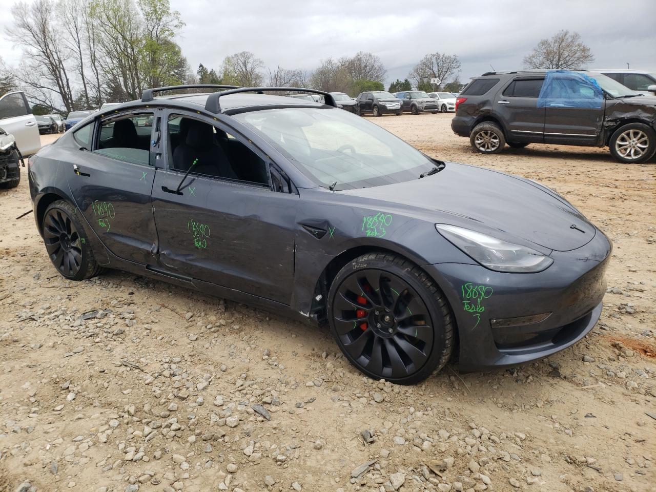 2023 TESLA MODEL 3  VIN:5YJ3E1EC5PF699032