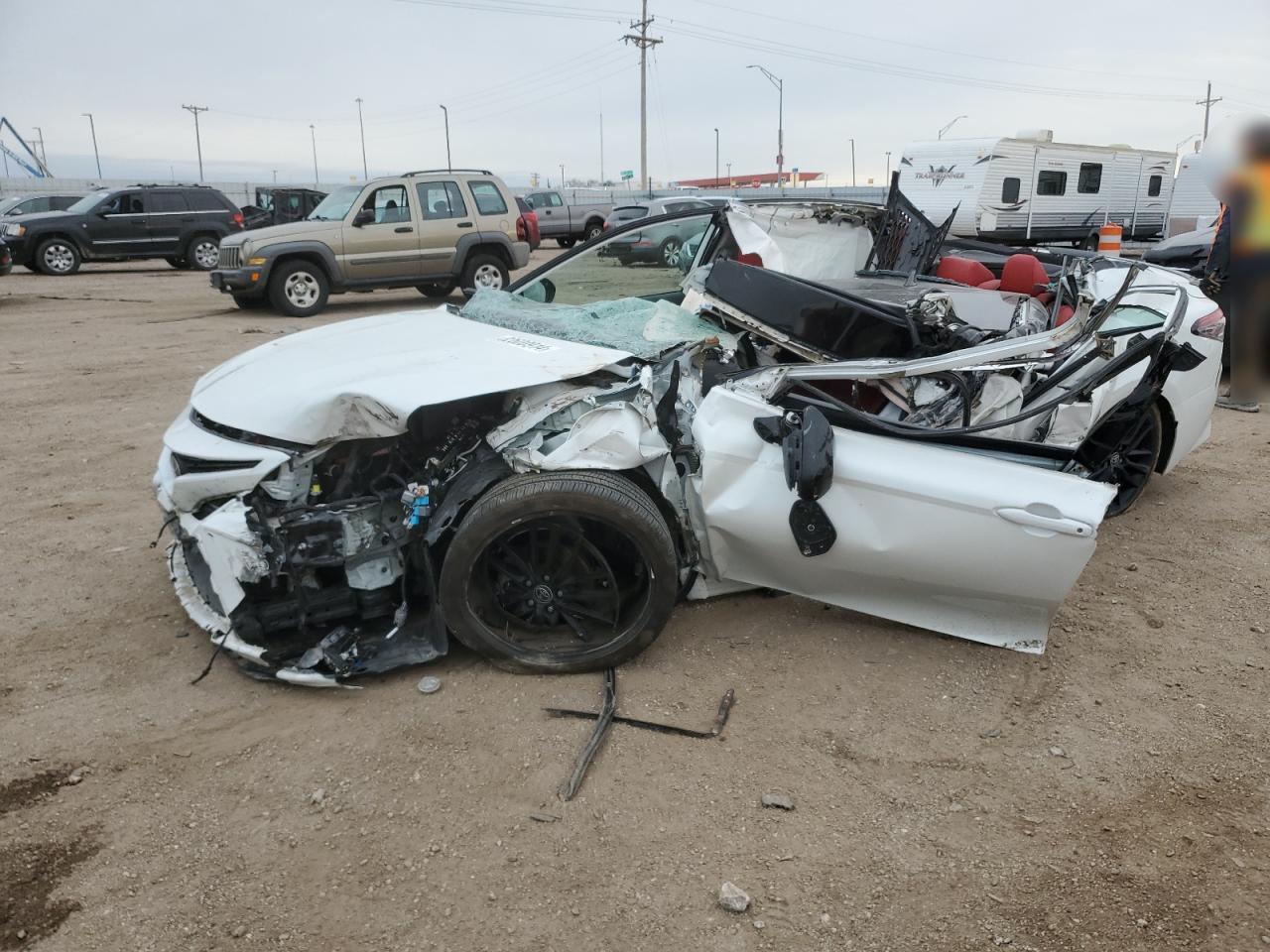 2022 TOYOTA CAMRY TRD VIN:4T1KZ1AK0NU067195