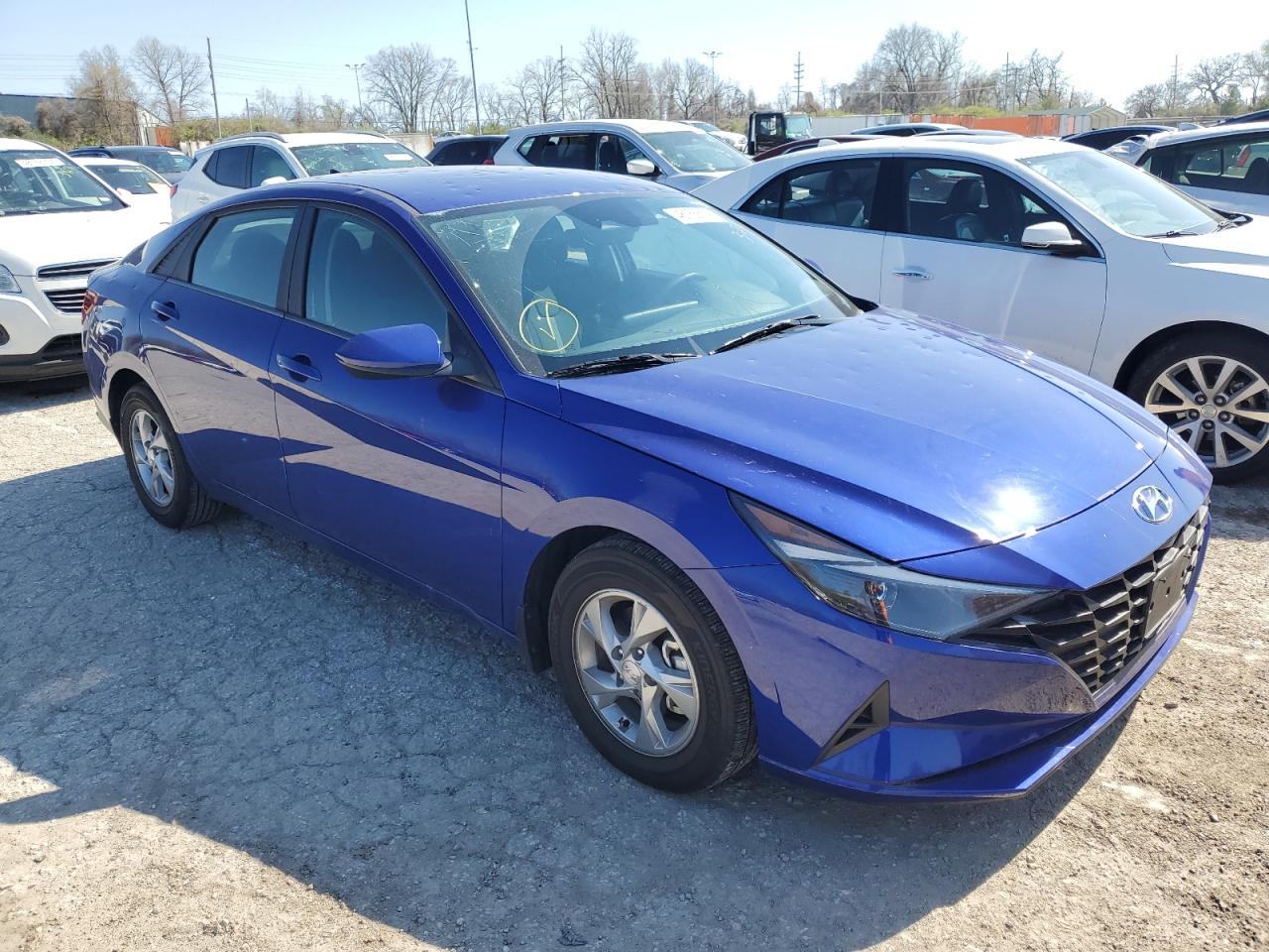 2022 HYUNDAI ELANTRA SE VIN:KMHLL4AG1NU364544