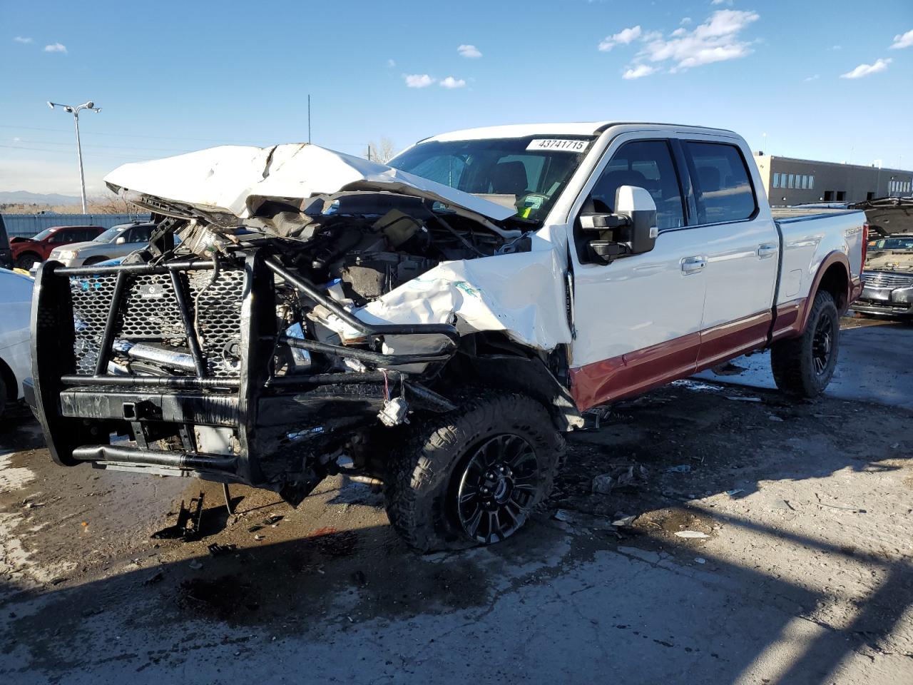 2022 FORD F250 SUPER DUTY VIN:1FT8W2BTXNEF46626