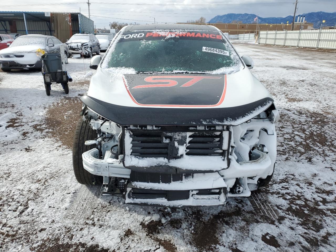 2022 FORD EDGE ST VIN:2FMPK4AP4NBA09541